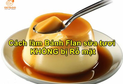 Cách làm Bánh Flan sữa tươi 100% KHÔNG bị Rỗ mặt