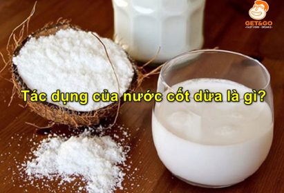 Tác dụng của nước cốt dừa là gì?