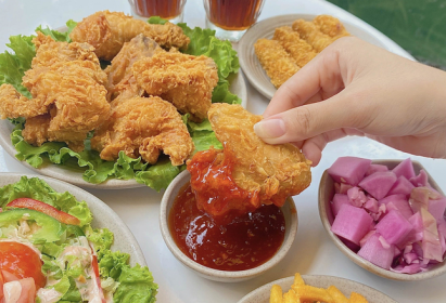 Thưởng thức gà rán chuẩn vị Hàn Quốc tại GET&GO Fast Food – Drinks